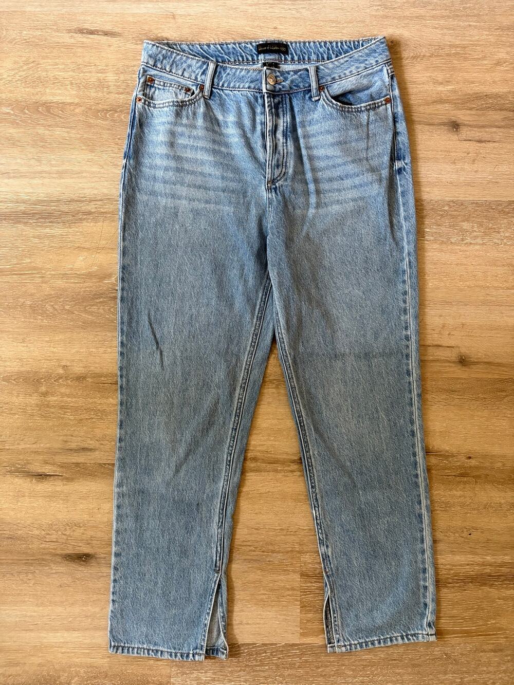 House of Harlow 1960 Super High Rise Straight Leg Jeans